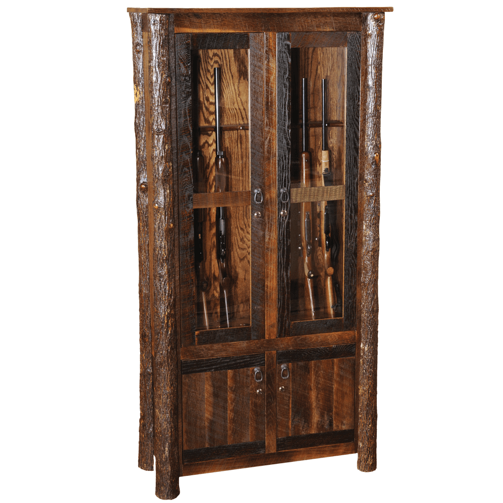 Barnwood Gun Cabinets