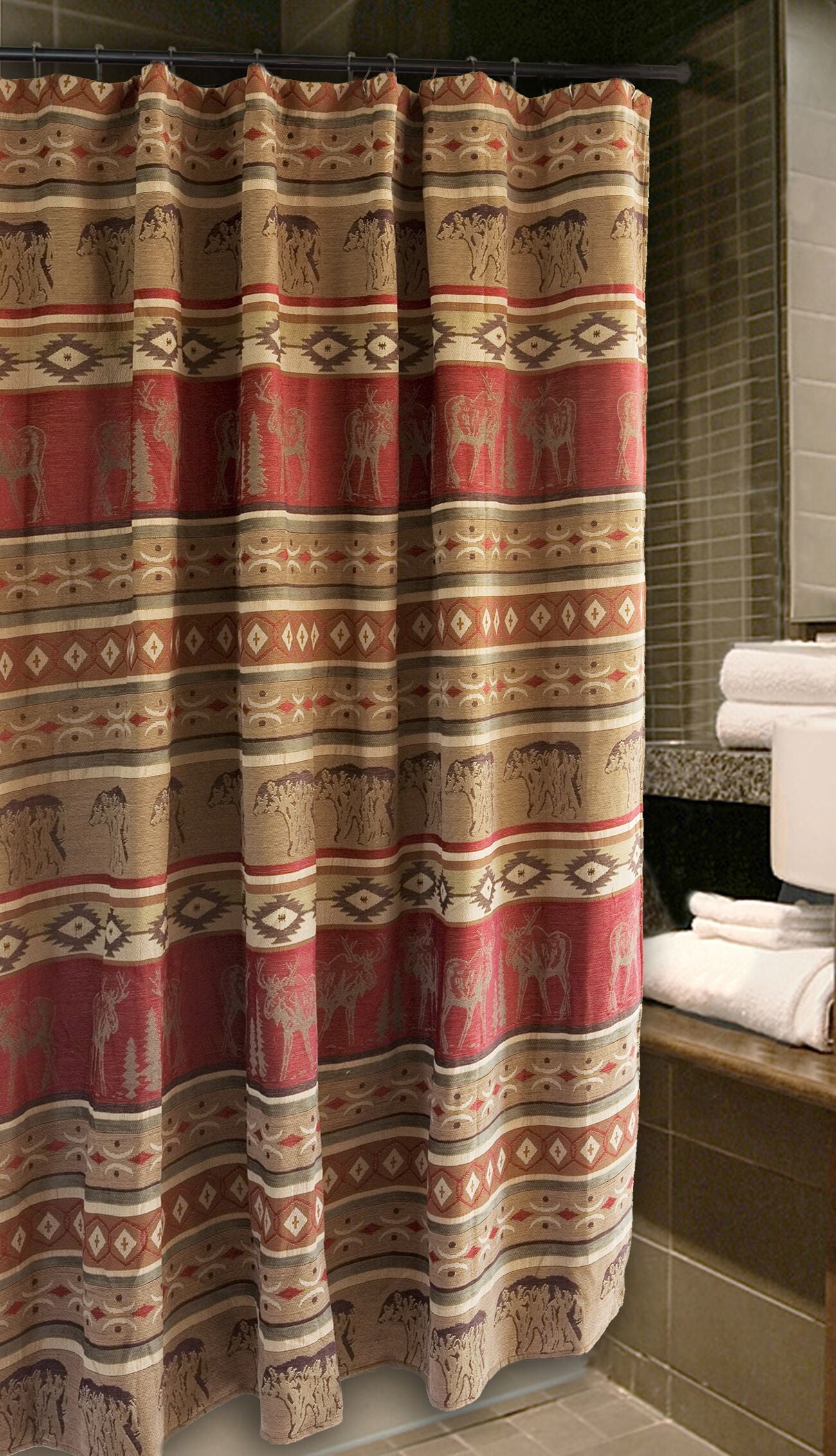 Adirondack 72"x72" Shower Curtain