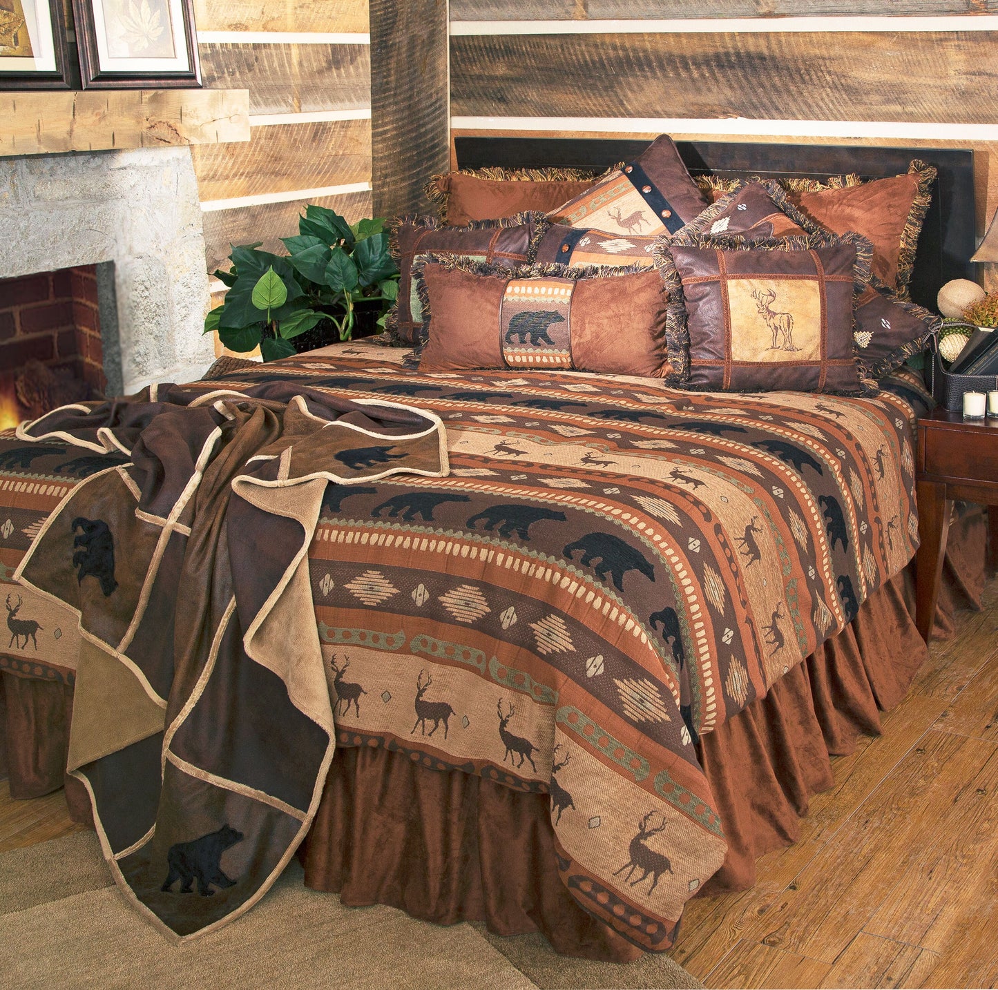 Autumn Trails Queen Bedding Set