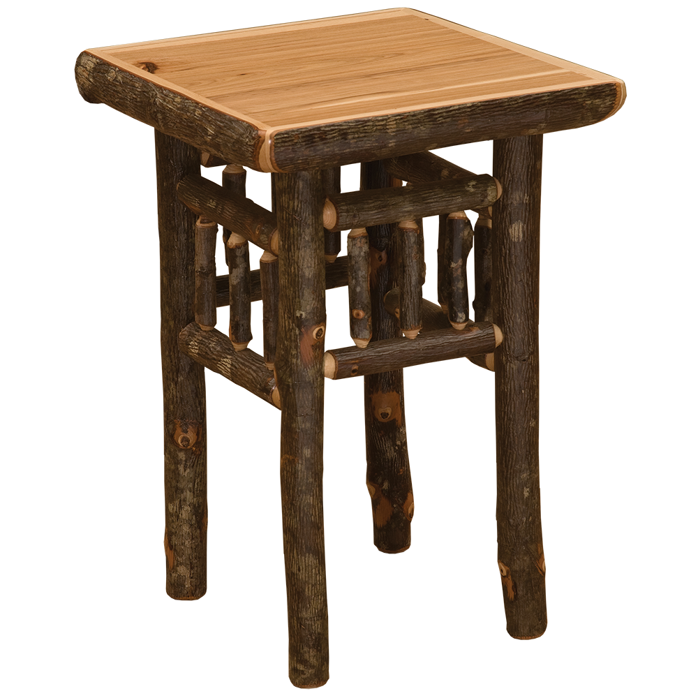 Hickory Open Nightstand