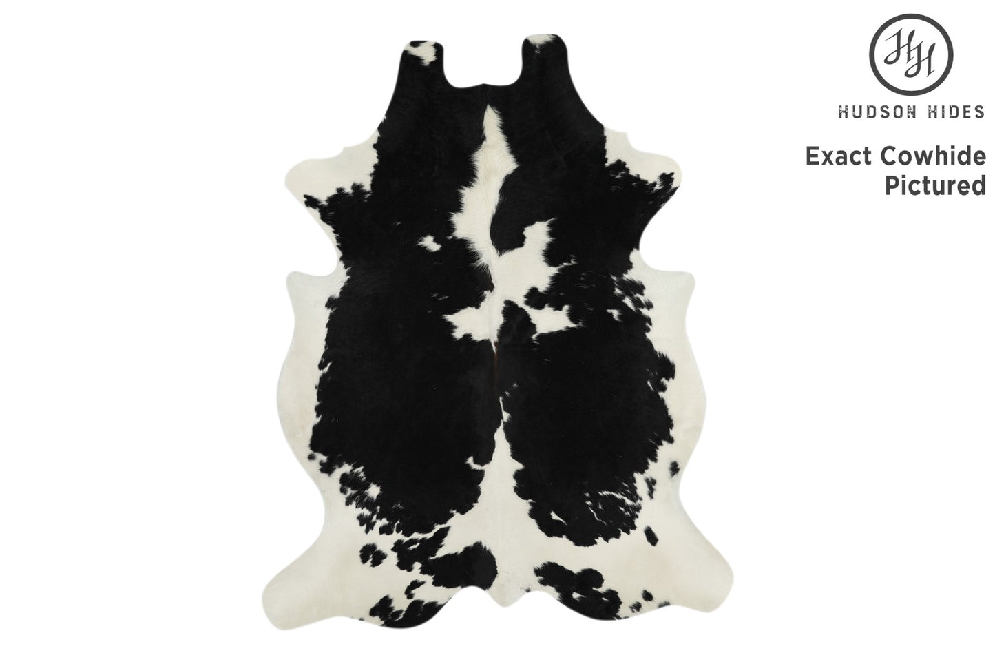 Black And White Cowhide Rug #11598