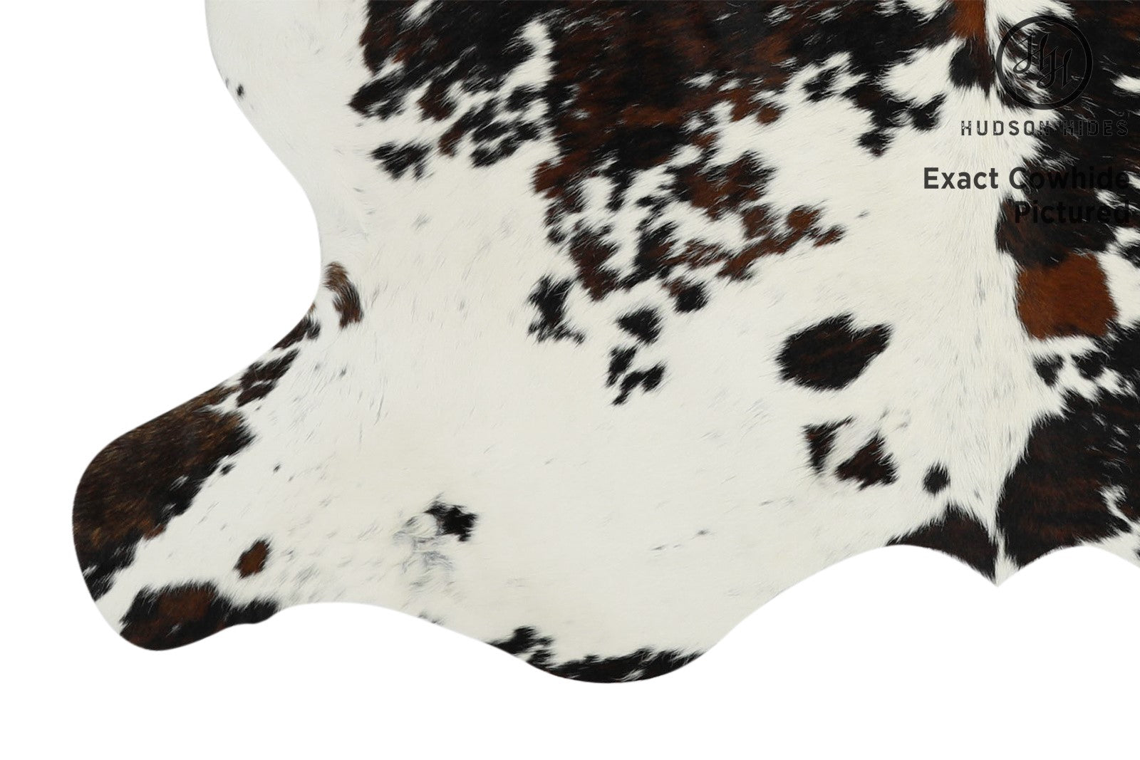 Black And White Cowhide Rug #11601