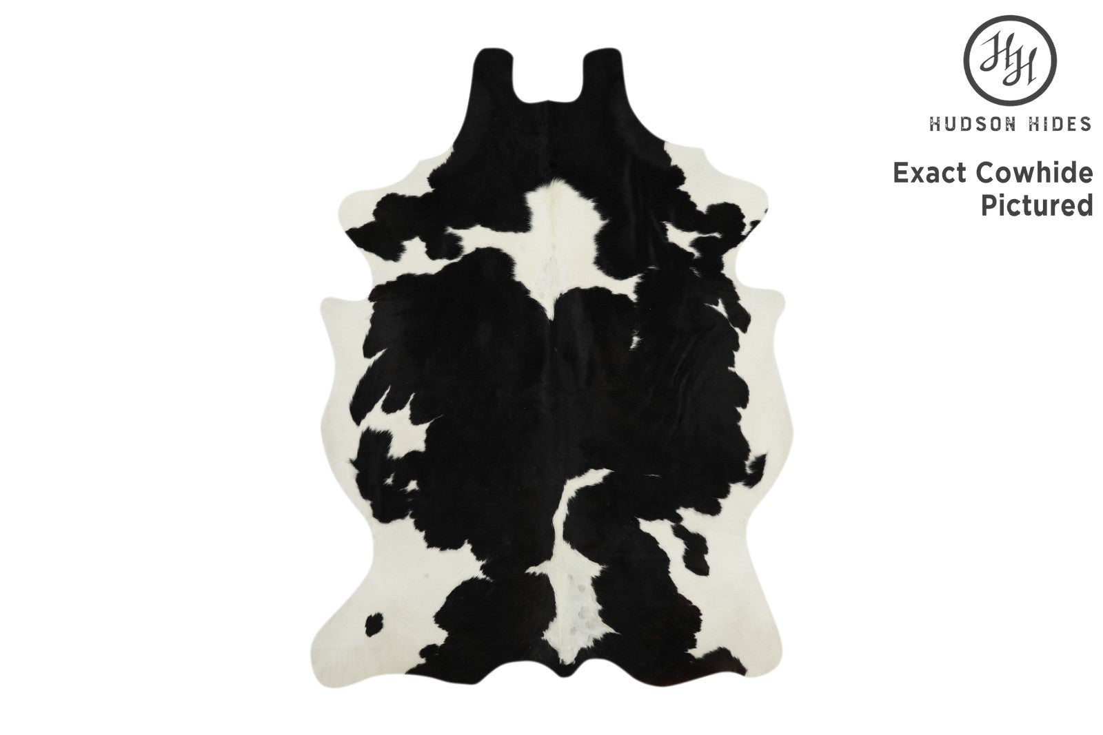 Black And White Cowhide Rug #11619