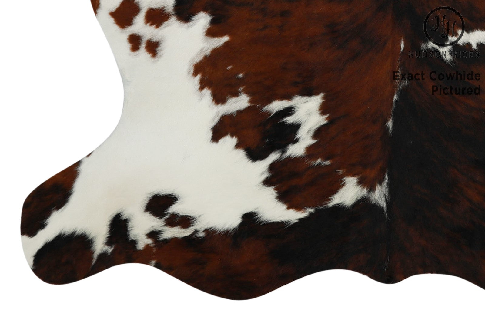 Tricolor Cowhide Rug #11640