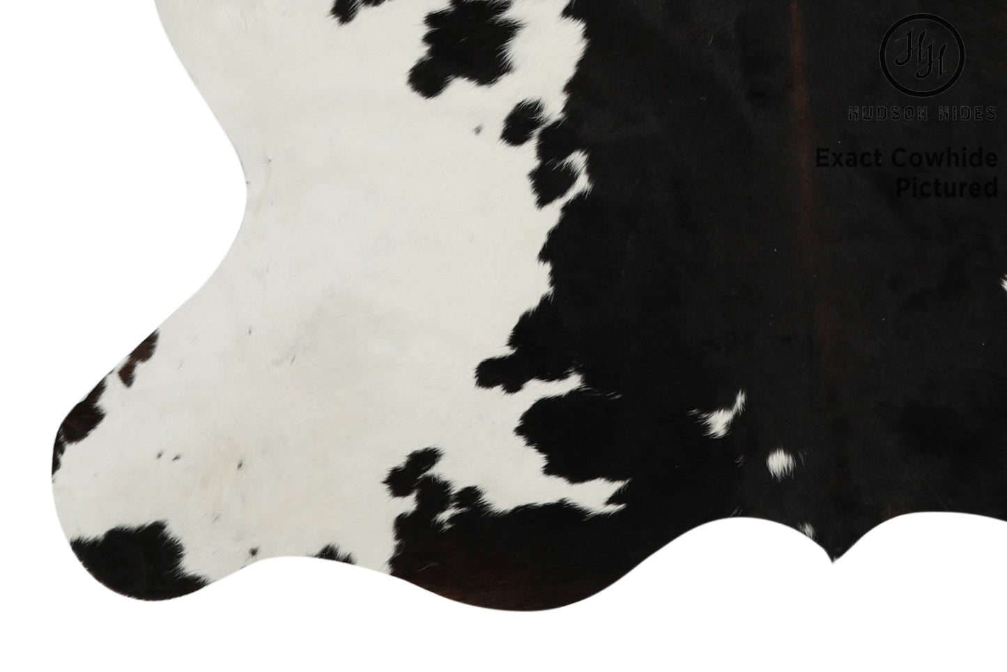 Black And White Cowhide Rug #11641