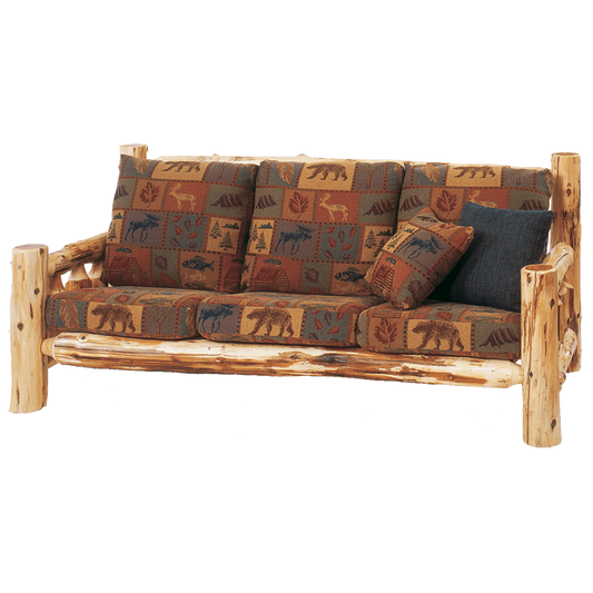 Cedar Log Frame Sofa