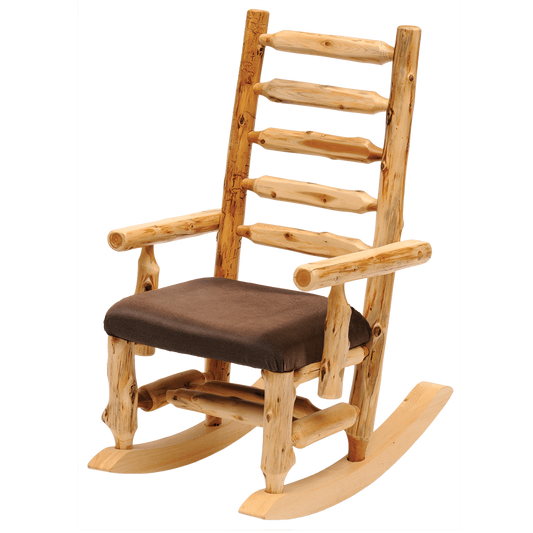 Cedar Rocking Chairs - Upholstered Seat