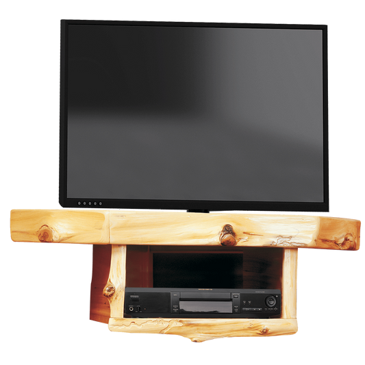 Cedar Corner Television Shelf