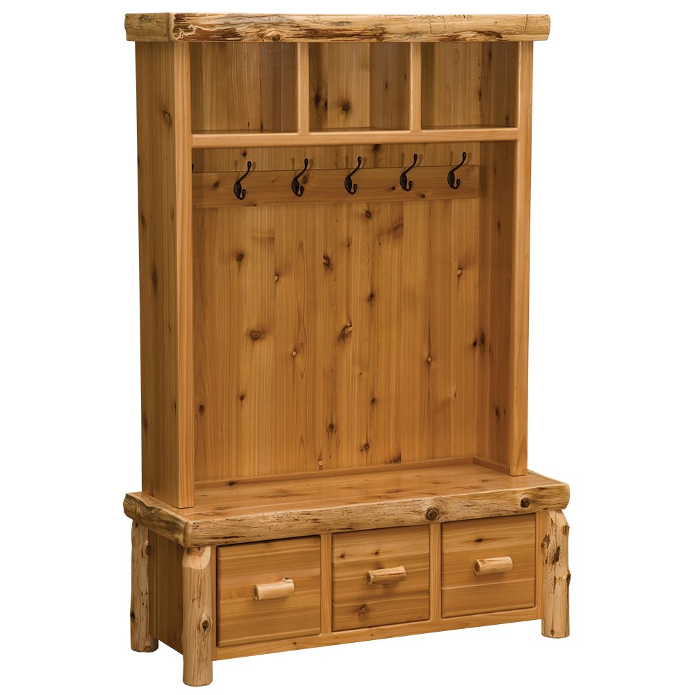 Cedar Entry Locker Unit