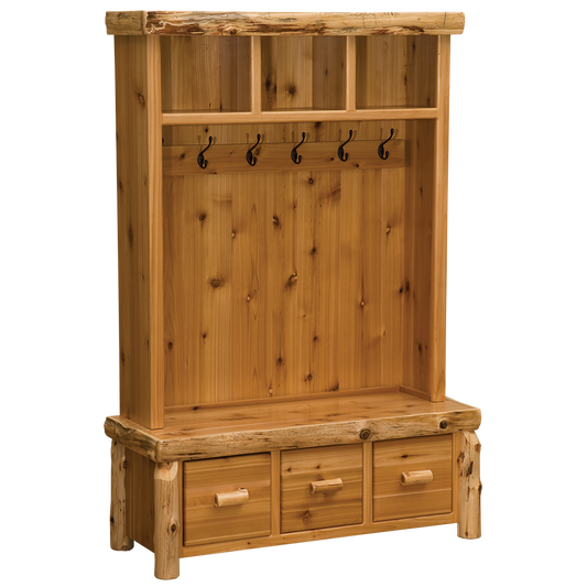 Cedar Entry Locker Unit