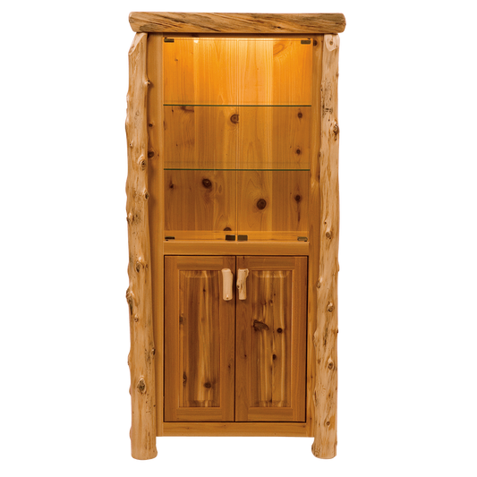 Cedar Display Cabinet