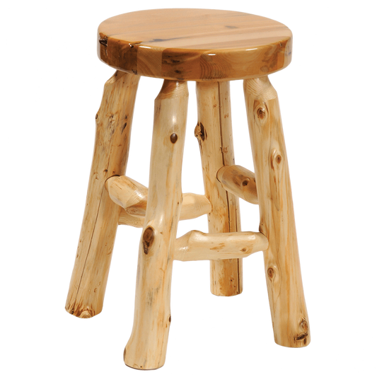 Cedar Round Counter Stool