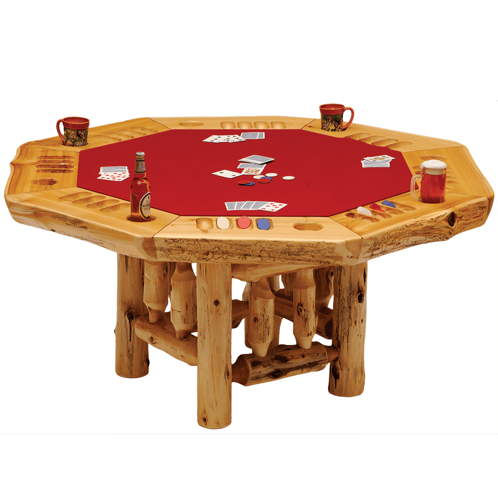 Cedar Poker Table