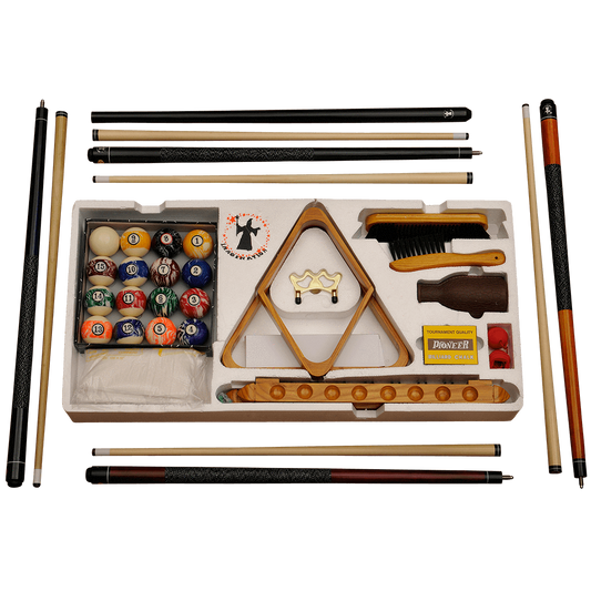 Cedar Log Deluxe Pool Table Accessory Kit