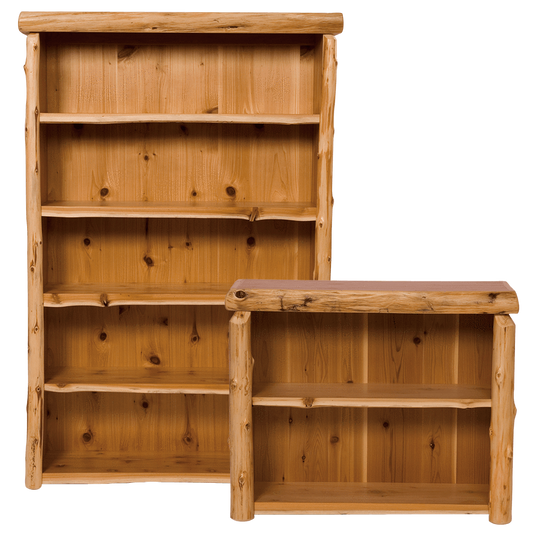 Cedar Bookshelves