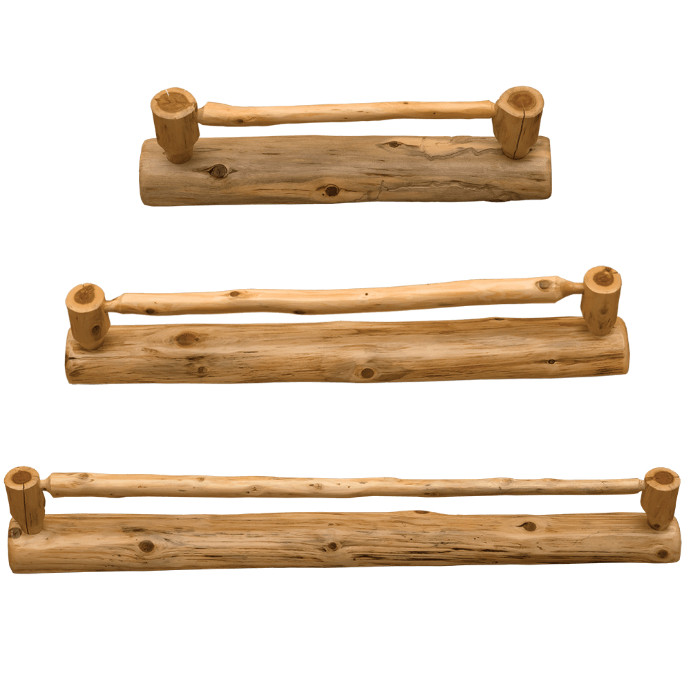 Cedar Towel Bar