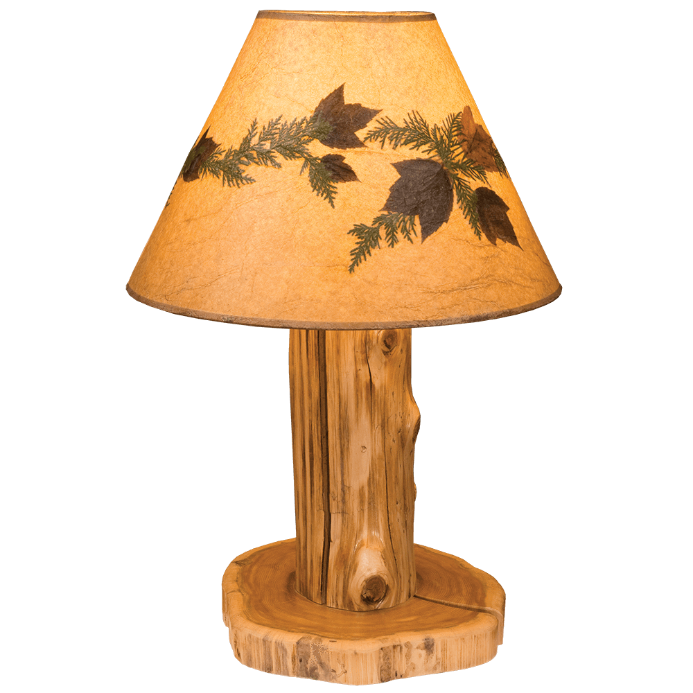 Cedar Table Lamp