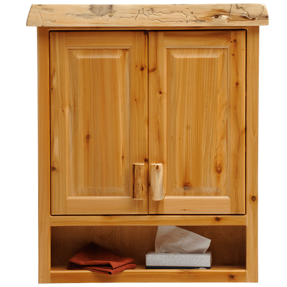 Cedar Toilet Topper Cabinet