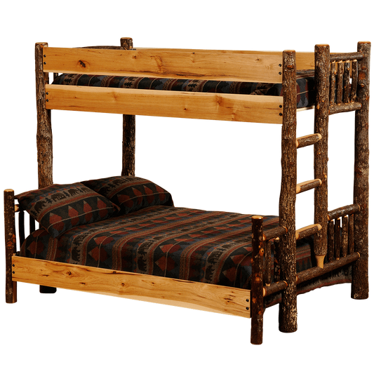Hickory Bunk Bed - Rustic Alder