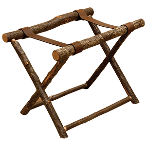 Hickory Luggage Rack