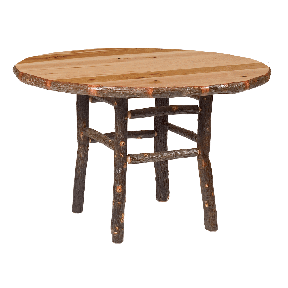 Hickory Round Dining Table