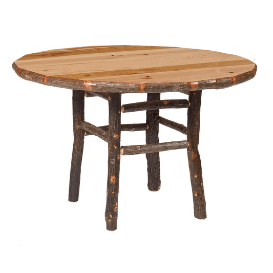 Hickory Round Dining Table