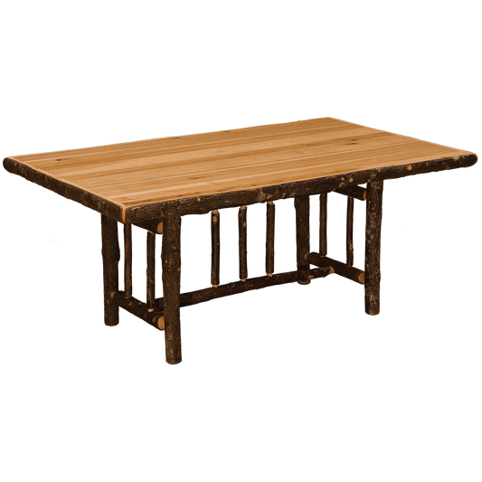 Hickory Rectangle Dining Table