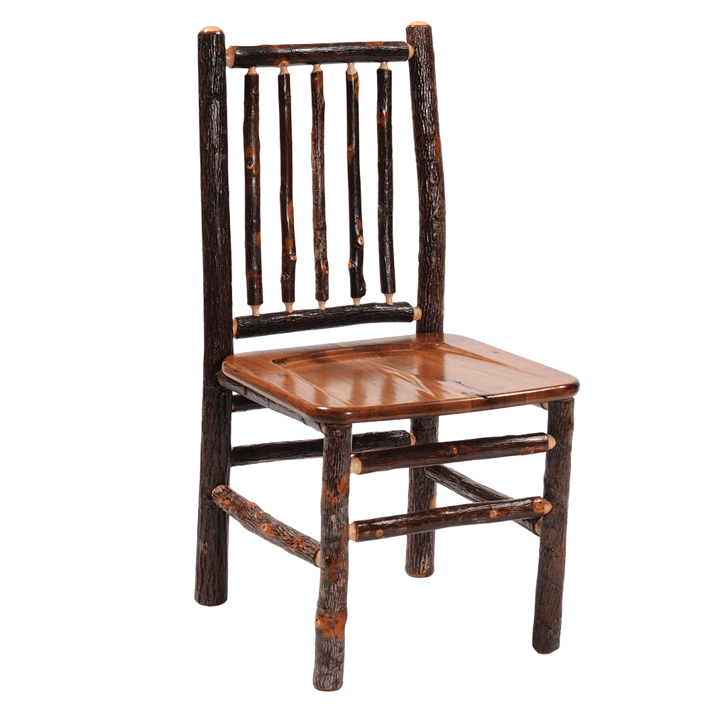 Hickory Spoke Back Side Chair
