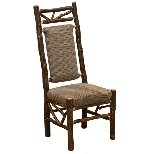 Hickory Twig Upholstered Back Side Chair