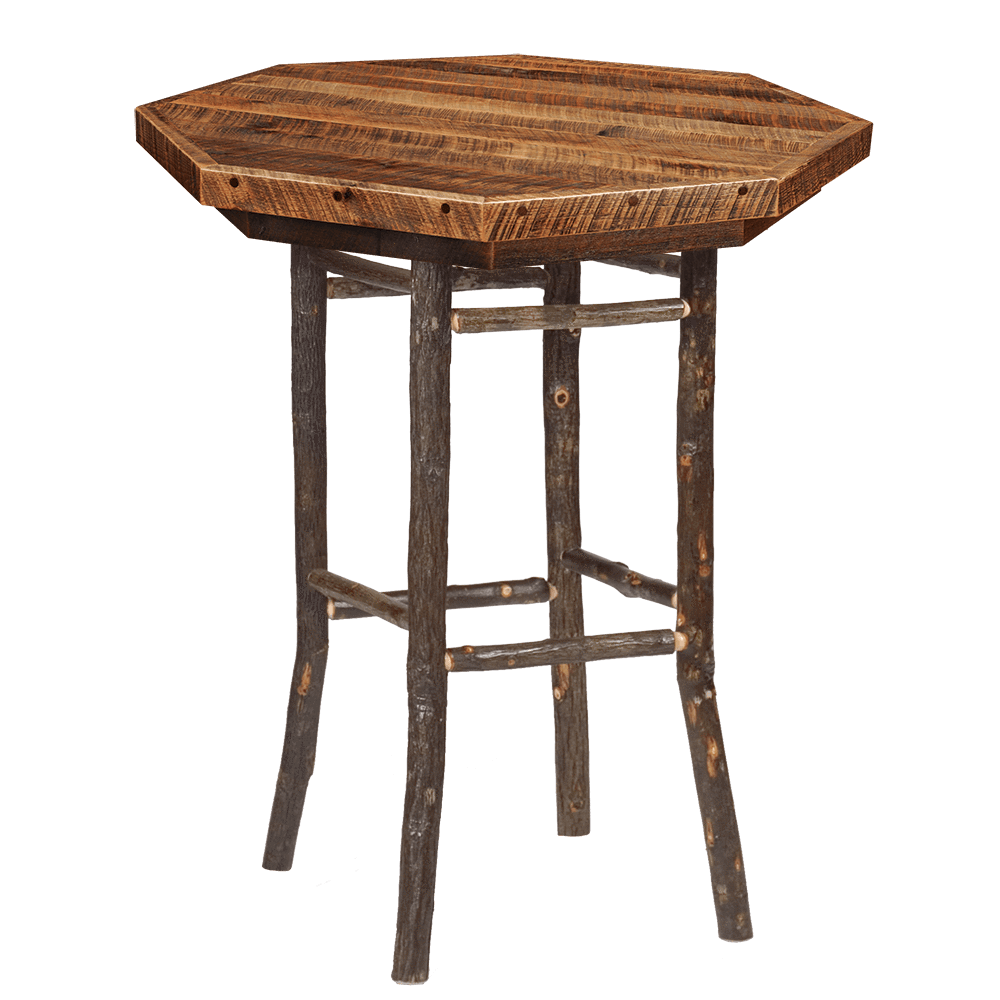 Hickory Round Pub Table