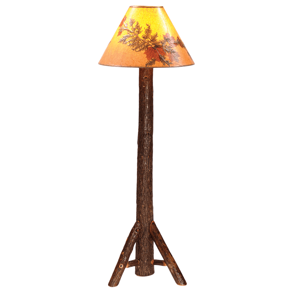 Hickory Floor Lamp