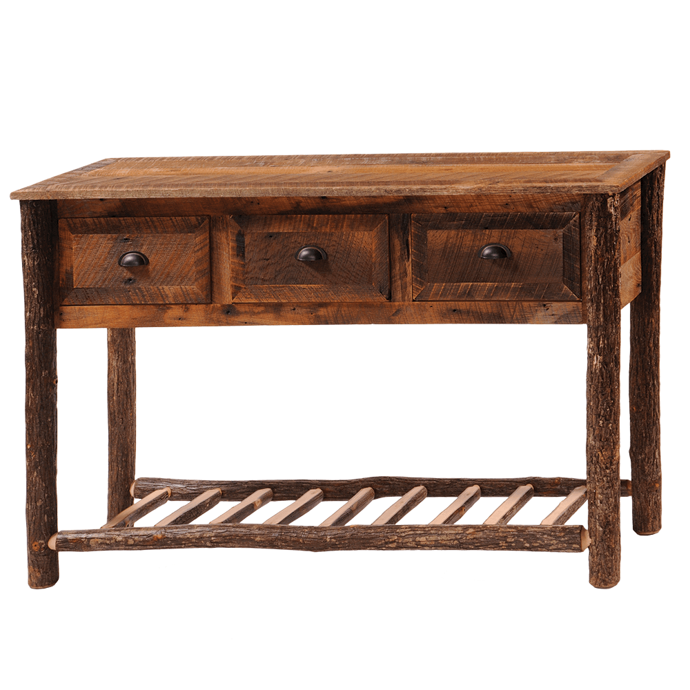 Barnwood Console Table