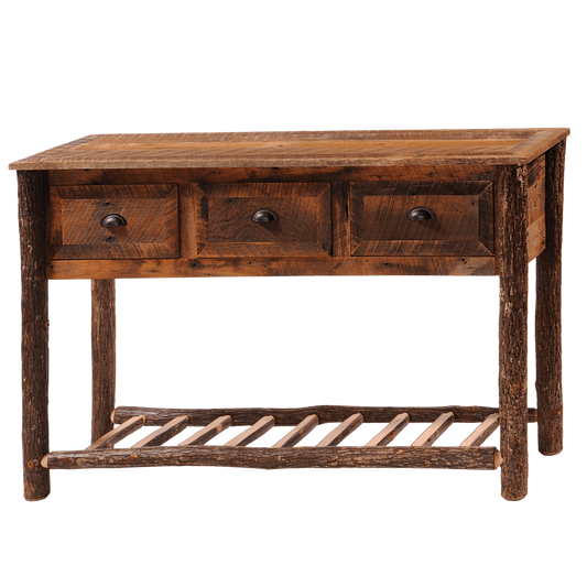 Barnwood Console Table