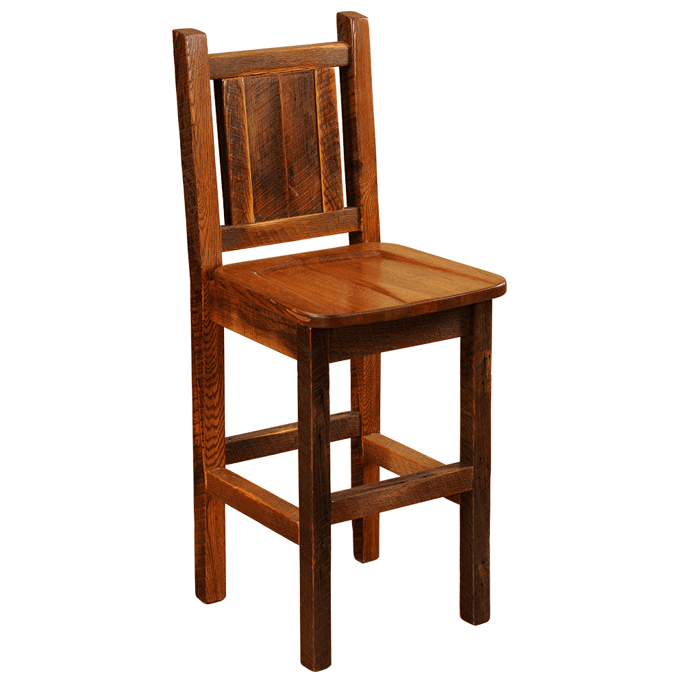 Barnwood Artisan Barstools