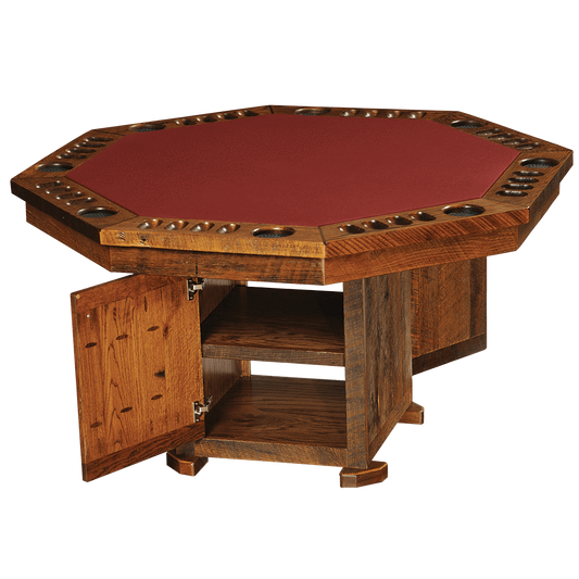 Barnwood Poker Table