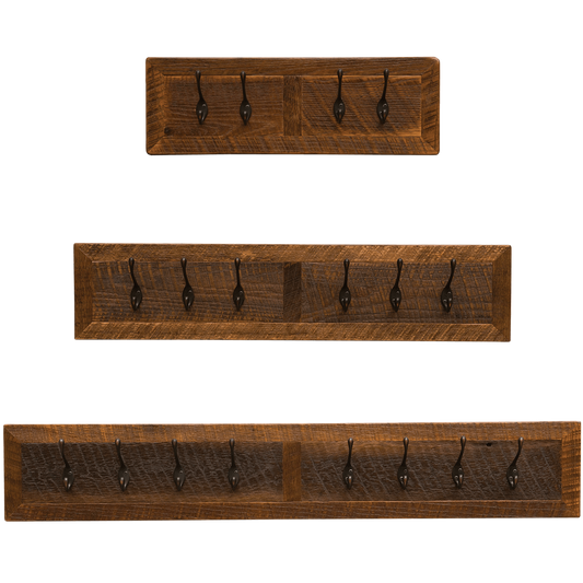 Barnwood Wall Coat Rack