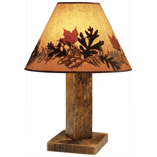 Barnwood Table Lamp