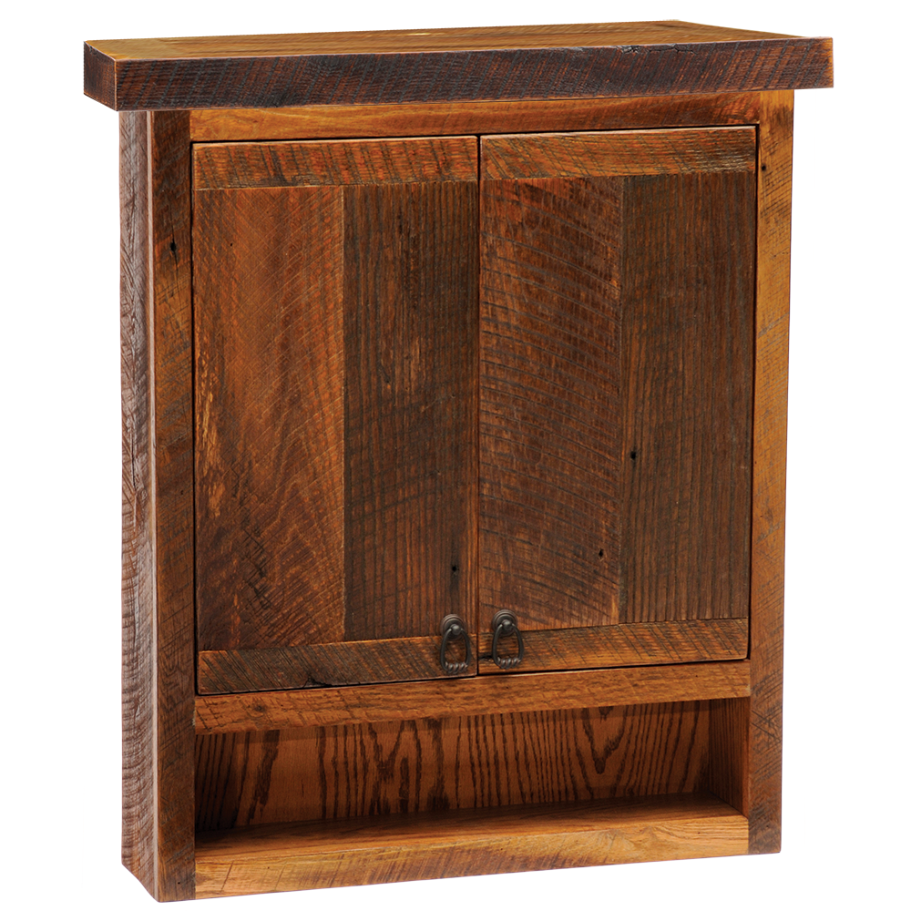 Barnwood Toilet Topper Cabinet