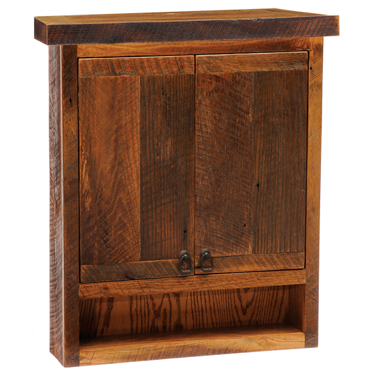 Barnwood Toilet Topper Cabinet