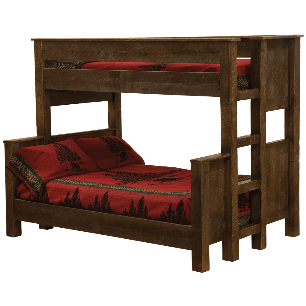 Frontier Bunk Bed - Barn Brown