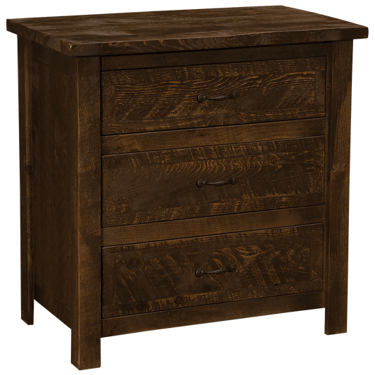 Frontier Three Drawer Chest