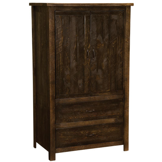 Frontier Two Drawer Wardrobe