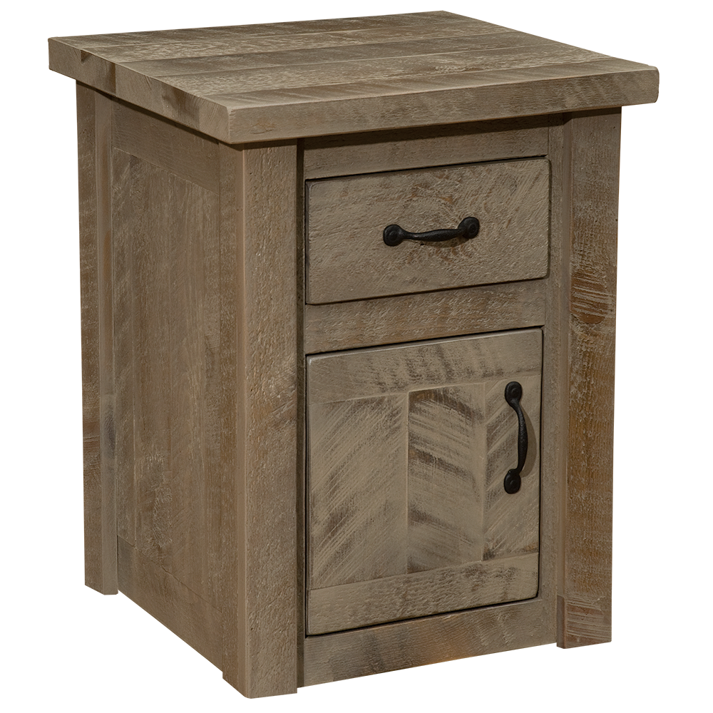 Frontier Enclosed End Table