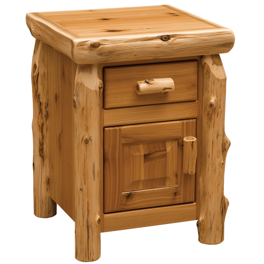 Cedar Enclosed Nightstand