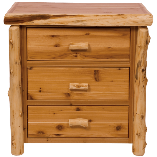 Cedar Three Drawer Chest