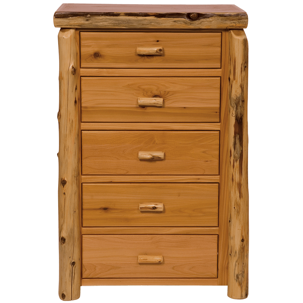 Cedar Five Drawer Chest