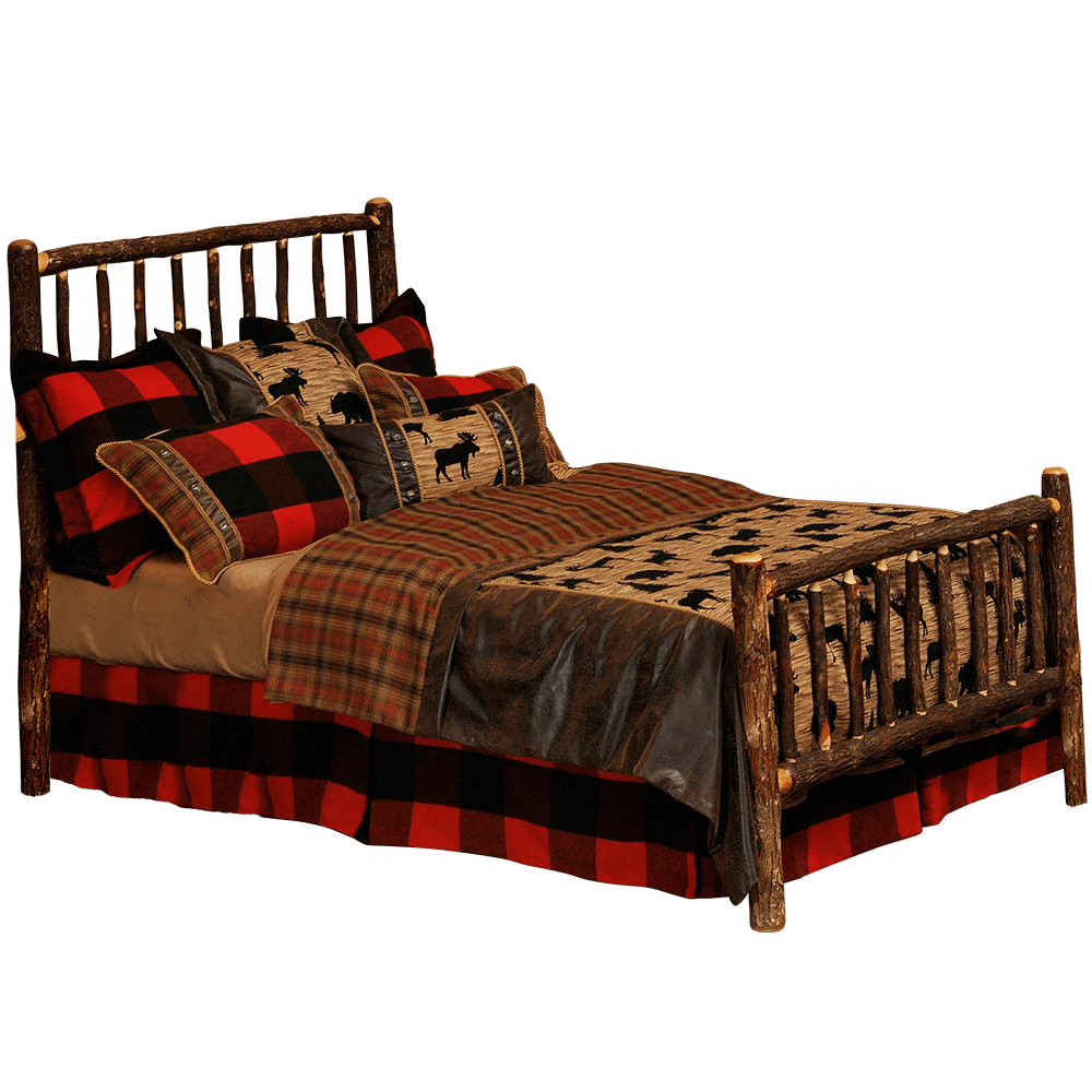Hickory Traditional Bed