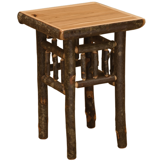 Hickory Open Nightstand