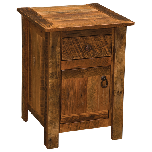 Barnwood Enclosed Nightstand