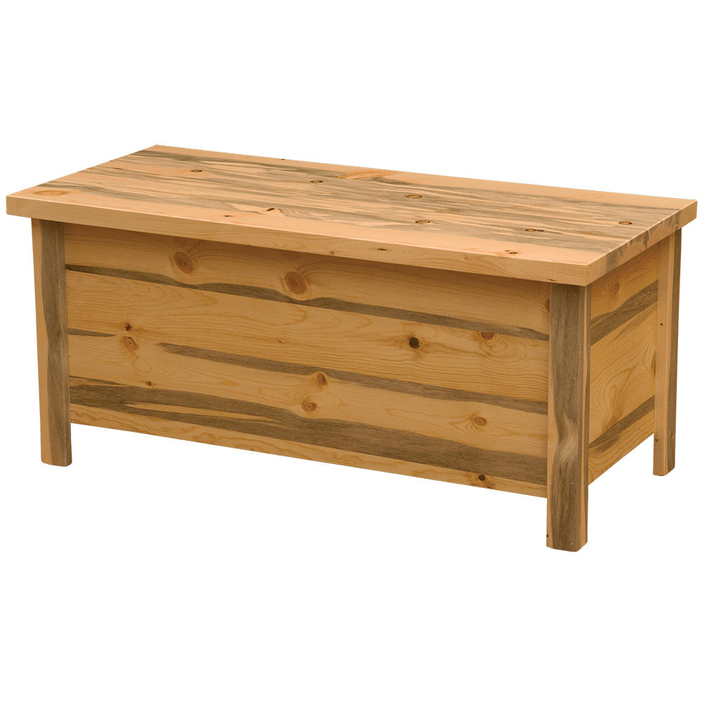 Blue Stain Pine Blanket Chest